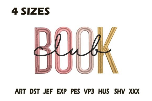 Book Club Embroidery Design: A Designer’s Review for Boutique Apparel