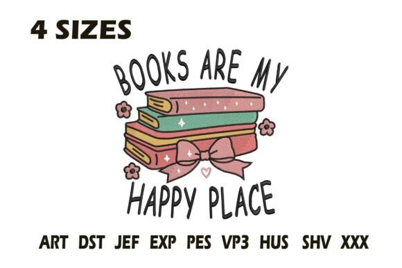 Books Are My Happy Place: A Designer’s Review for Business Embroidery Use