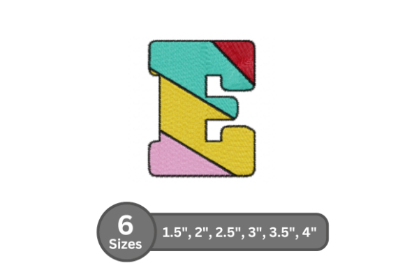Candy Stripe Alphabet - E: A Designer’s Review for Personalized Gifts