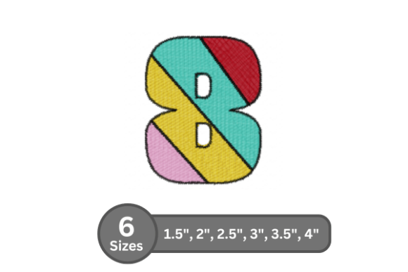 Candy Stripe Number - 8: A Designer’s Honest Review for Real Embroidery Projects