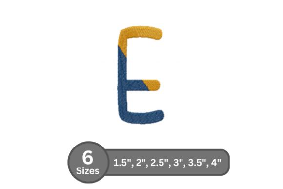 Chalk Split Alphabet - E: A Designer’s Review for Personalized Gifts
