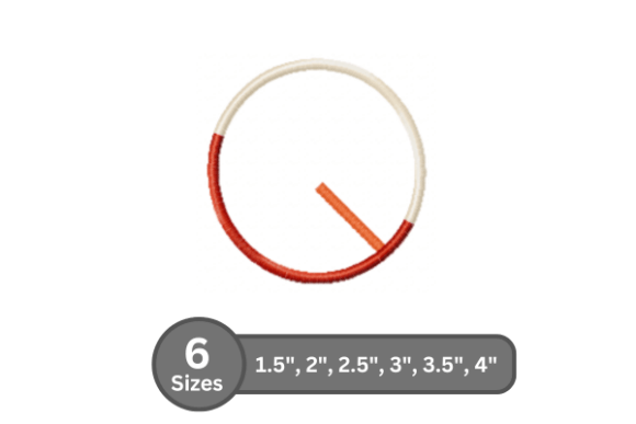 Color Bar Alphabet -Q: A Fresh Pick for Personalized Embroidery Gifts