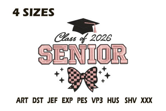 Senior Class of 2026 Checkered Bow Review