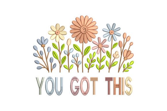 You Got This Floral Motivational Quote Review